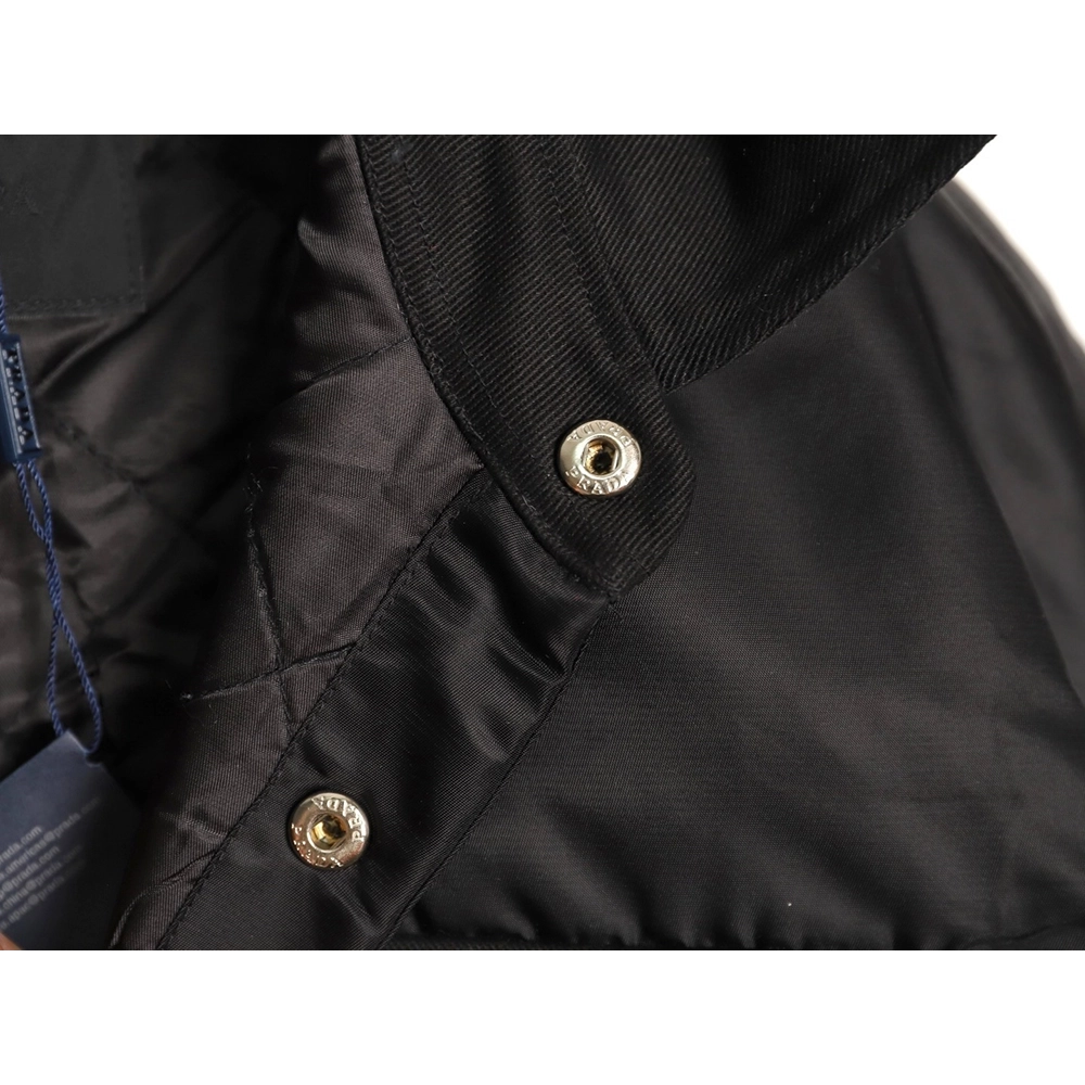 Prada flip-pocket down jacket,Prada