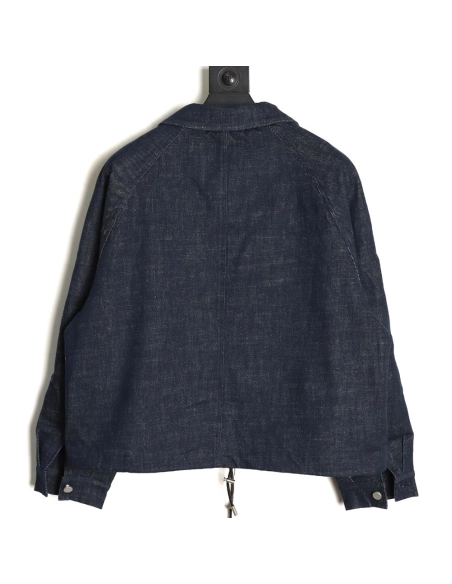 Prada denim puffer jacket,Prada