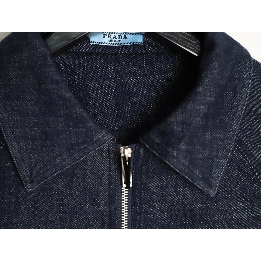 Prada denim puffer jacket,Prada