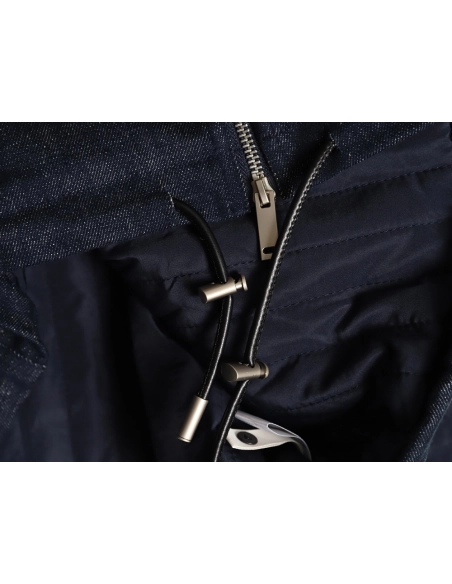 Prada denim puffer jacket,Prada