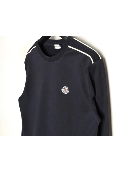 Moncler striped crew neck sweatshirt,Moncler