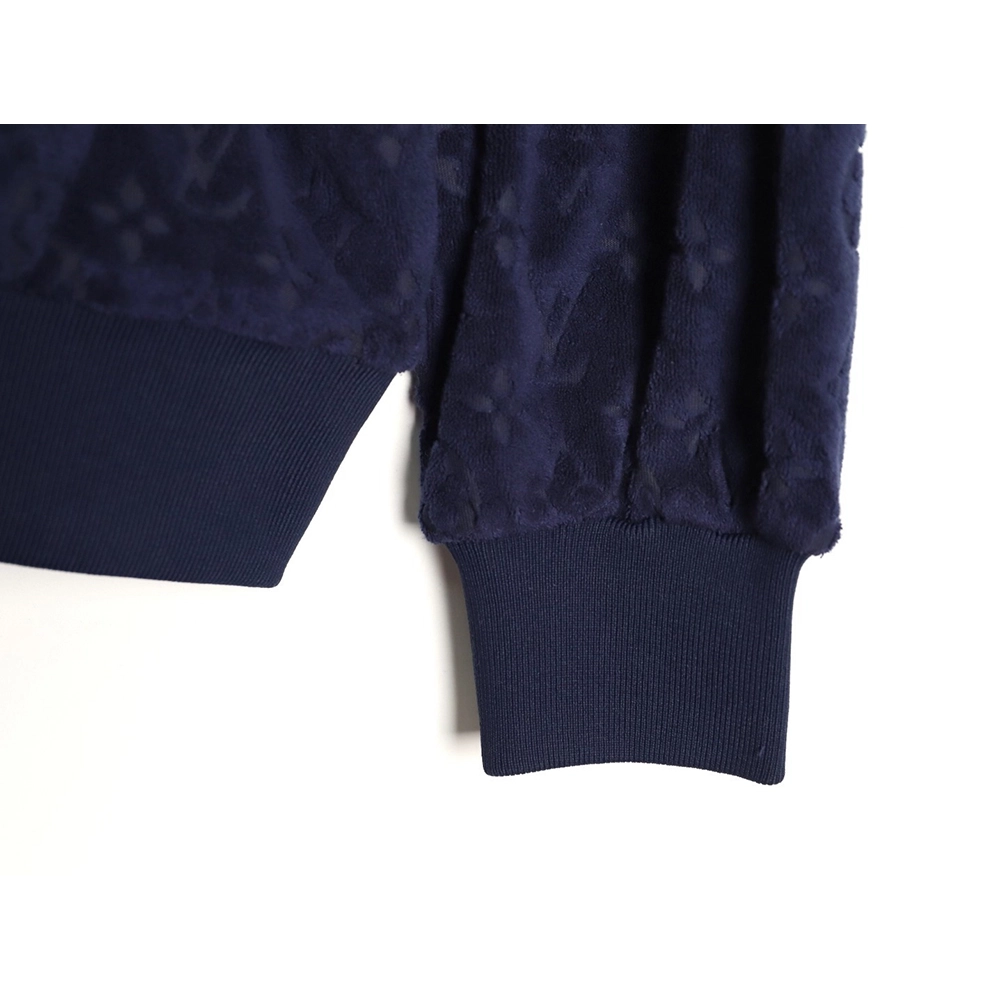 Louis Vuitton monogram print terry cloth zip-up jacket,Louis Vuitton