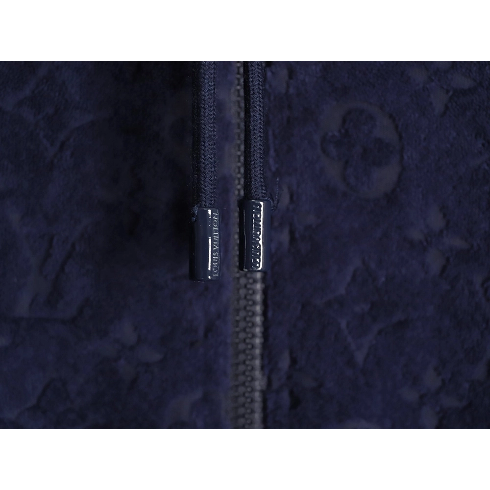 Louis Vuitton monogram print terry cloth zip-up jacket,Louis Vuitton