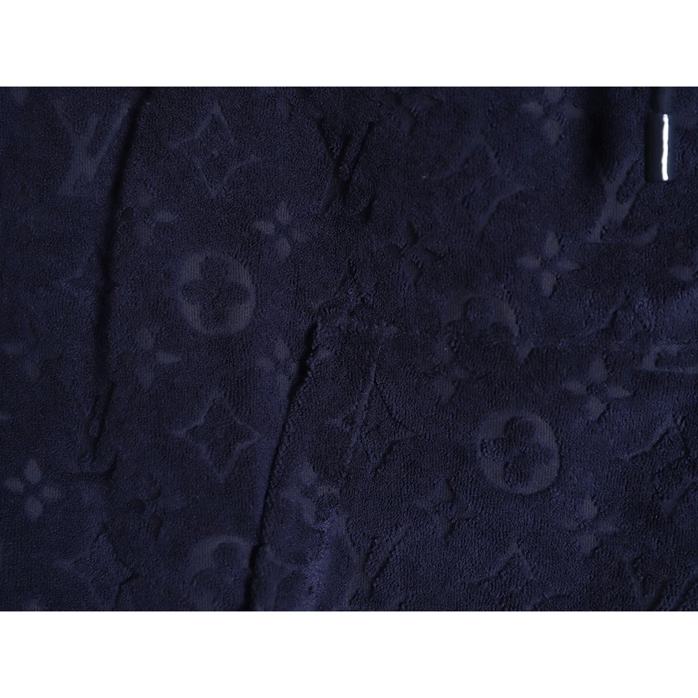 Louis Vuitton monogram print terry cloth zip-up jacket,Louis Vuitton