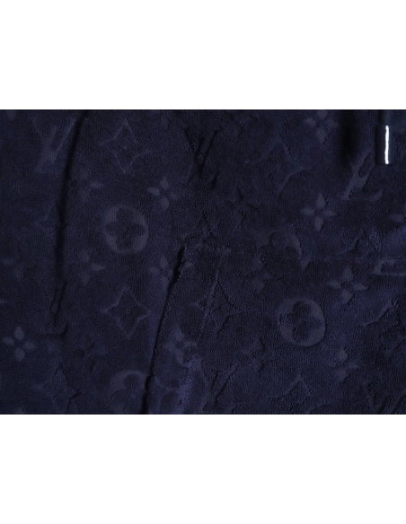 Louis Vuitton monogram print terry cloth zip-up jacket,Louis Vuitton