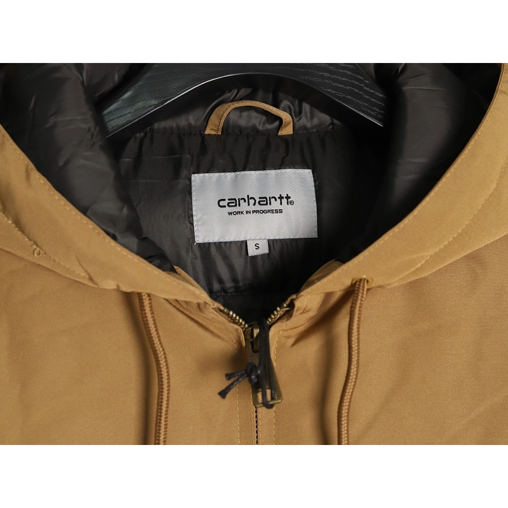 Carhartt WIP Logo Hooded Zip-Up Jacket,carhartt