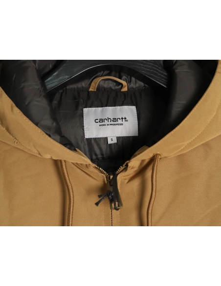Carhartt WIP Logo Hooded Zip-Up Jacket,carhartt
