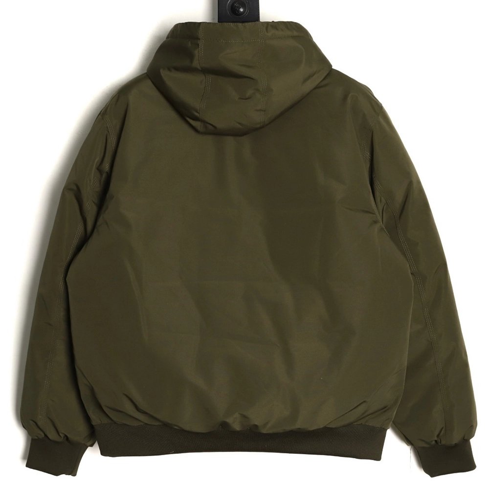 Carhartt WIP Logo Hooded Zip-Up Jacket TSK1,carhartt