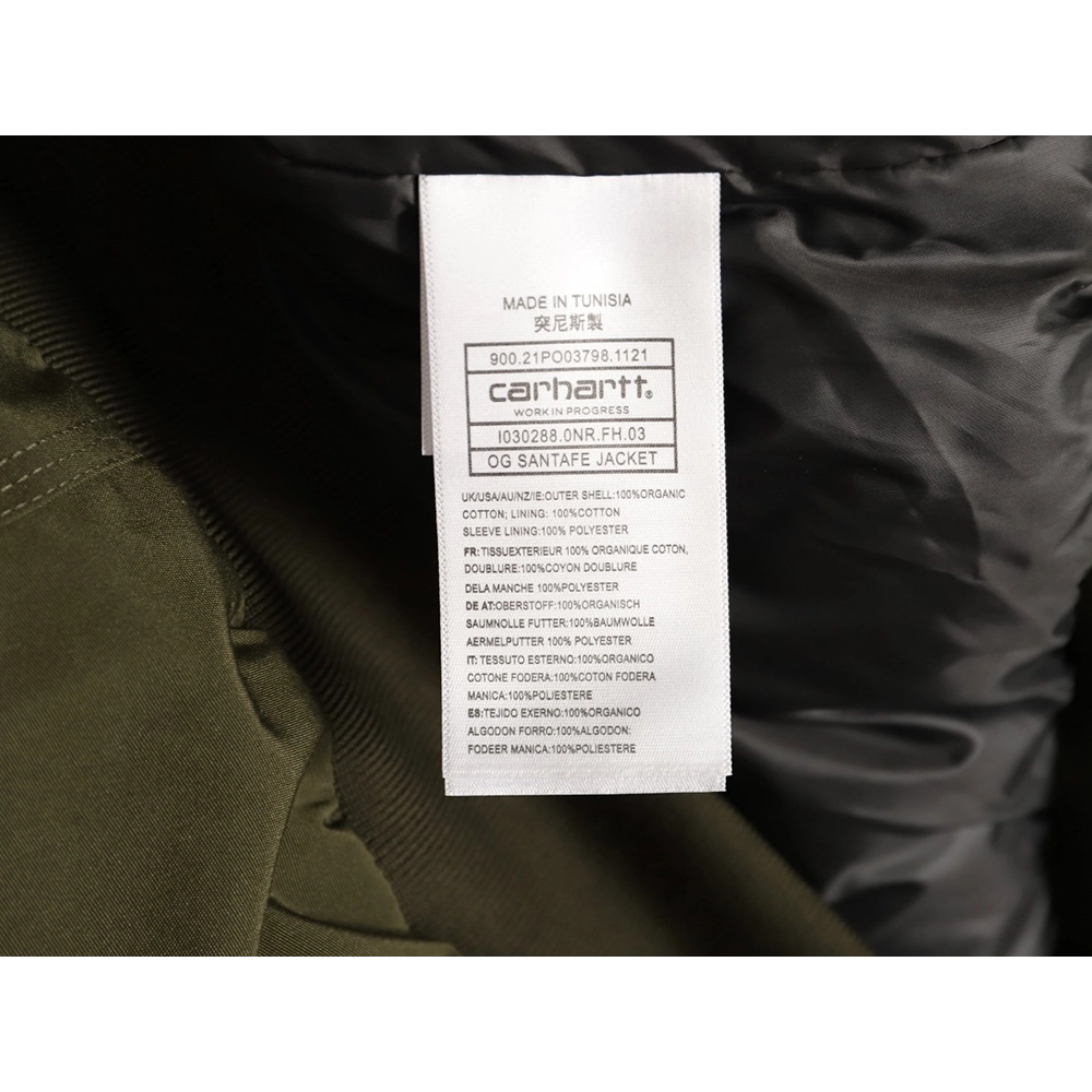 Carhartt WIP Logo Hooded Zip-Up Jacket TSK1,carhartt