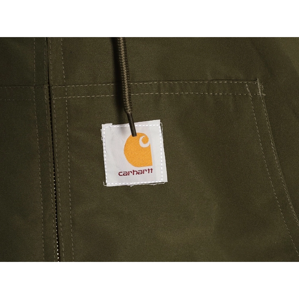 Carhartt WIP Logo Hooded Zip-Up Jacket TSK1,carhartt