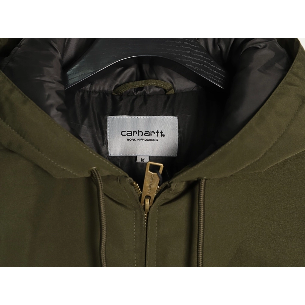 Carhartt WIP Logo Hooded Zip-Up Jacket TSK1,carhartt
