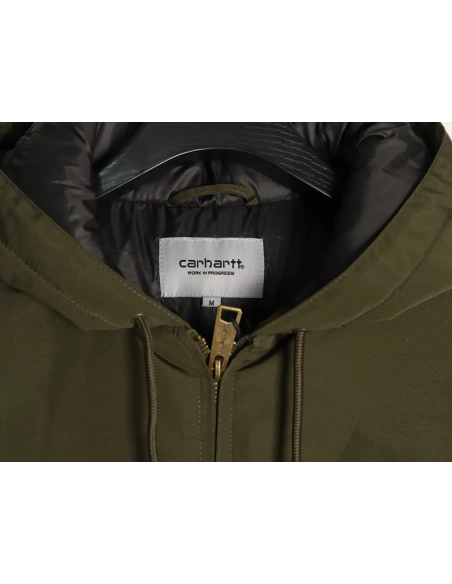 Carhartt WIP Logo Hooded Zip-Up Jacket TSK1,carhartt