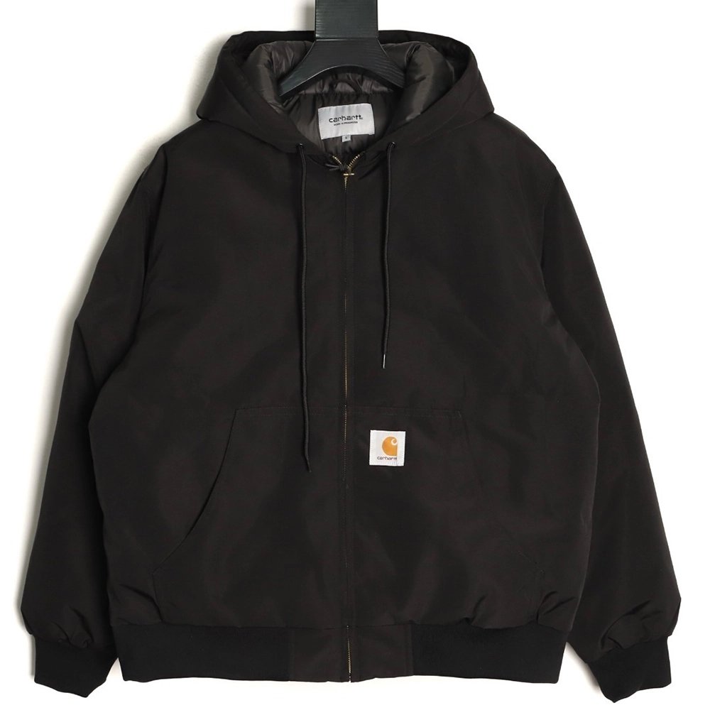 Carhartt WIP Logo Hooded Zip-Up Jacket TSK2,carhartt