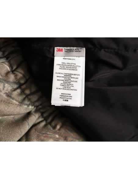 Supreme Detachable Zippered Sleeve Flight Jacket Vest Two-in-One Coat,Supreme