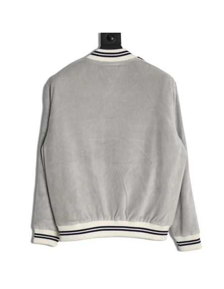 Celine Arc de Triomphe Embroidered Striped Jacket,Celine