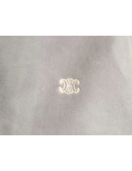 Celine Arc de Triomphe Embroidered Striped Jacket,Celine