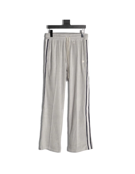 Celine Arc de Triomphe Embroidered Striped Trousers,Celine