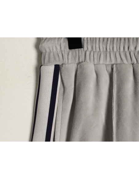 Celine Arc de Triomphe Embroidered Striped Trousers,Celine