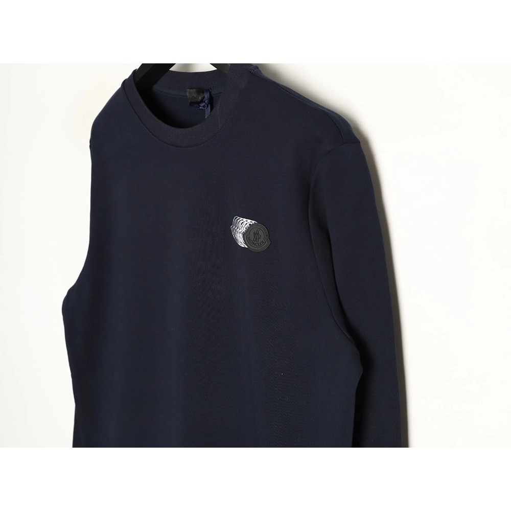 Moncler Phantom Faded Logo Crew Neck Sweatshirt,Moncler