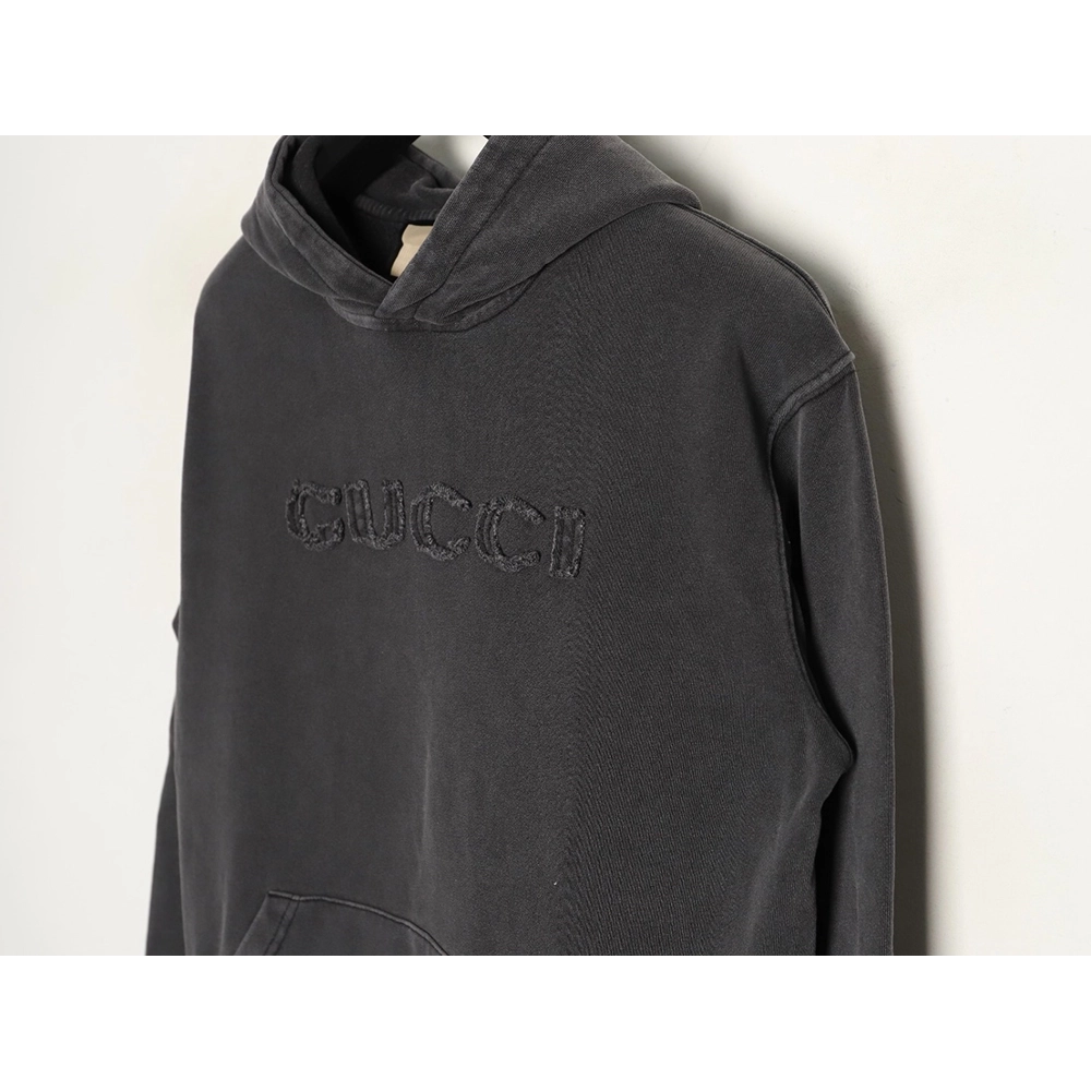 Gucci washed distressed hoodie,Gucci