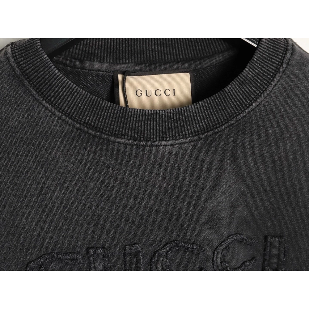Gucci washed crewneck sweatshirt,Gucci