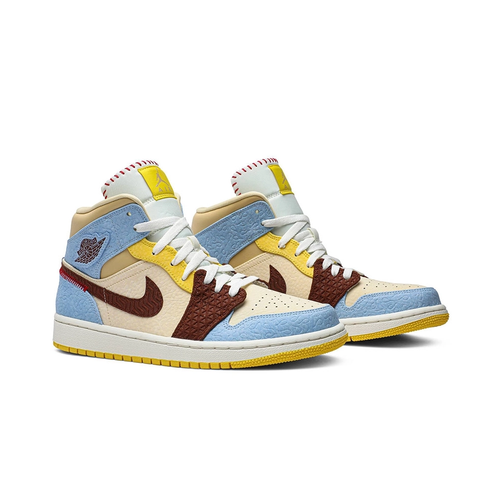 MAISON CHATEAU ROUGE X AIR JORDAN 1 MID SE FEARLESS CU2803 200,AIR JORDAN 1 MID,Air Jordan