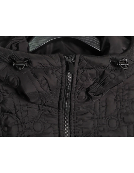 Dior quilted letter knit patchwork hooded down jacket,Dior