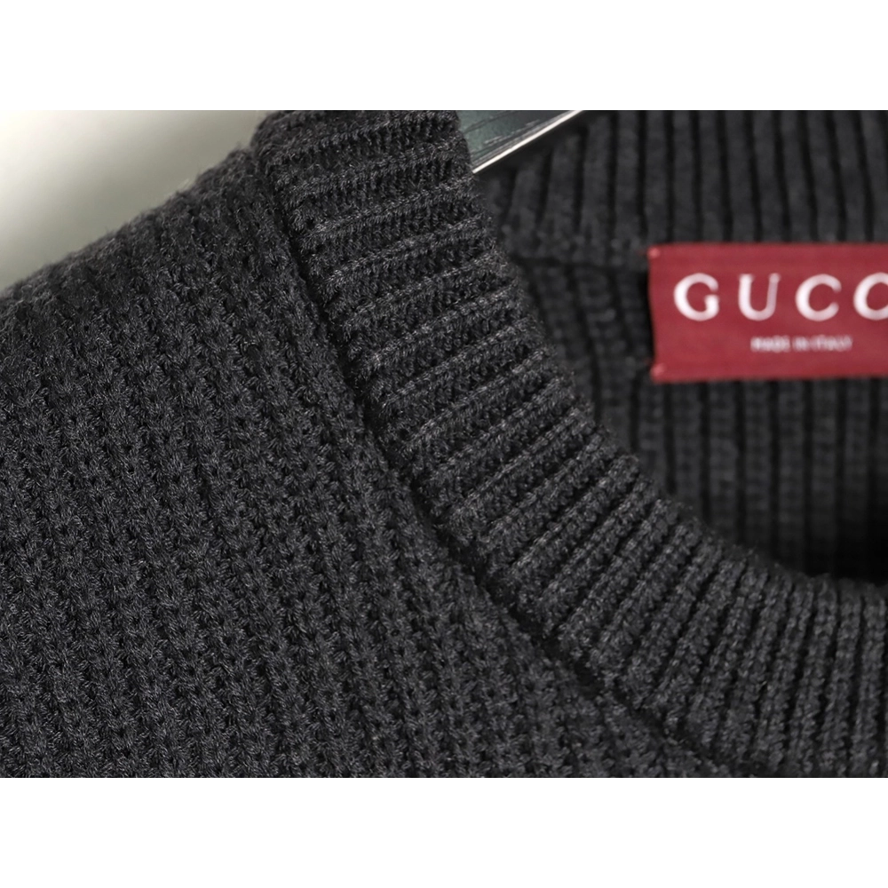 Gucci jacquard letter chunky knit sweater,Gucci