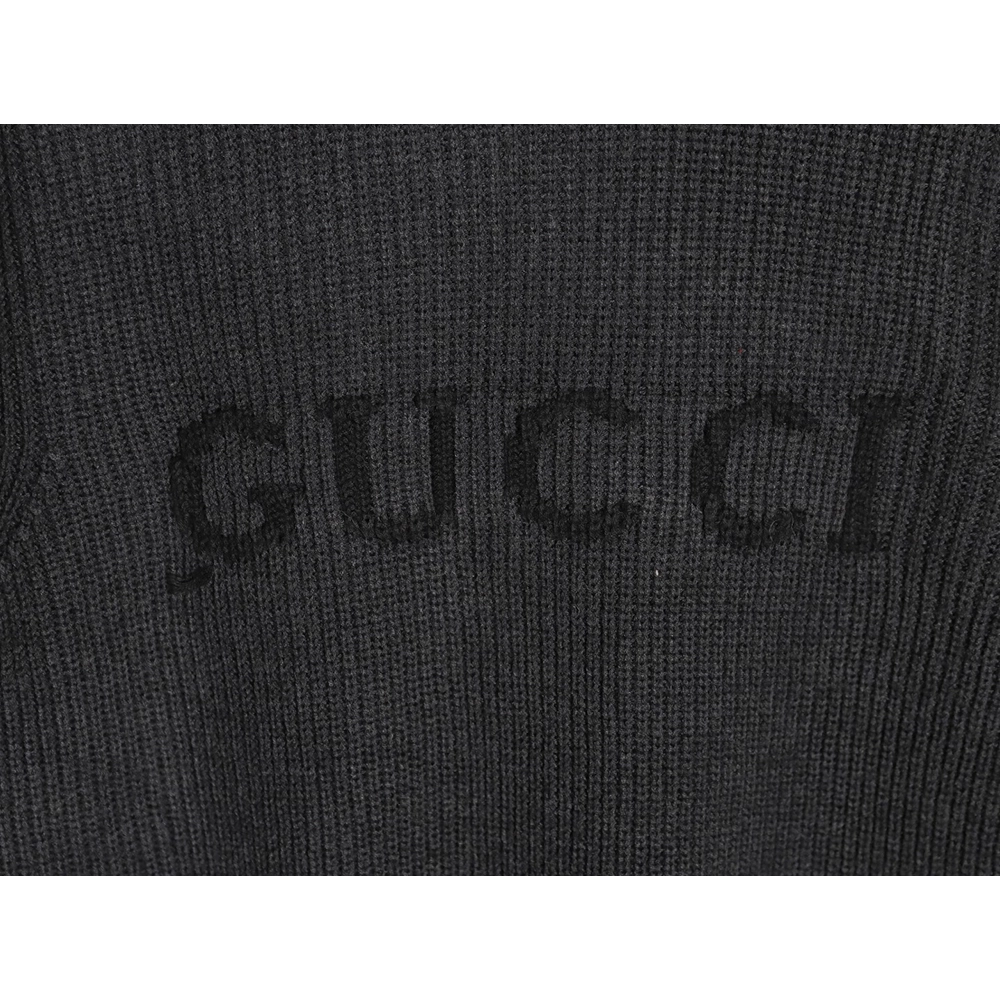 Gucci jacquard letter chunky knit sweater,Gucci