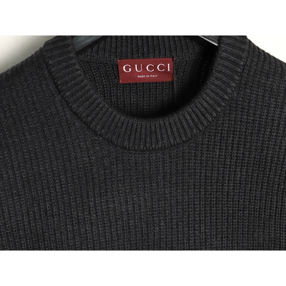 Gucci jacquard letter chunky knit sweater,Gucci