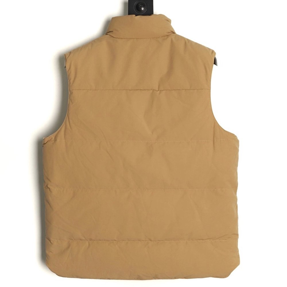 Prada Triangle Logo Double Pocket Down Vest,Prada