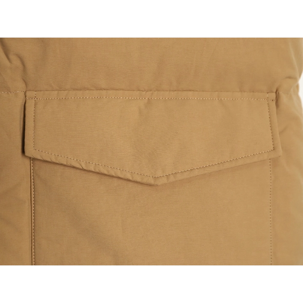 Prada Triangle Logo Double Pocket Down Vest,Prada