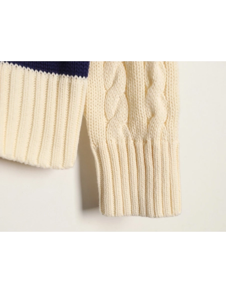 Ralph Lauren Tennis Cable Knit V-Neck Sweater,Ralph Lauren