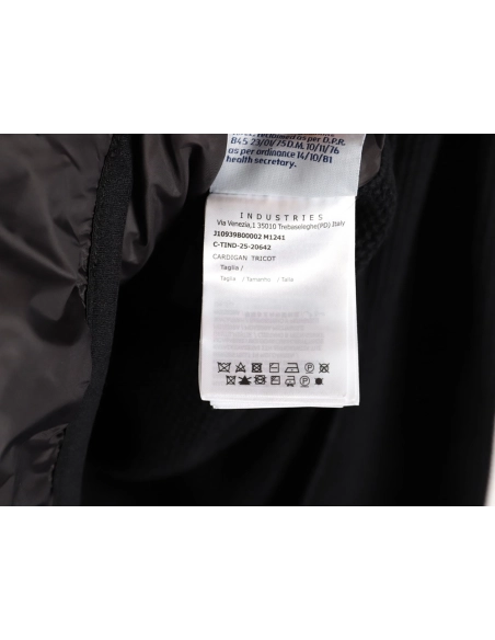 Moncler patchwork wool fluorescent webbing hooded down jacket,Moncler