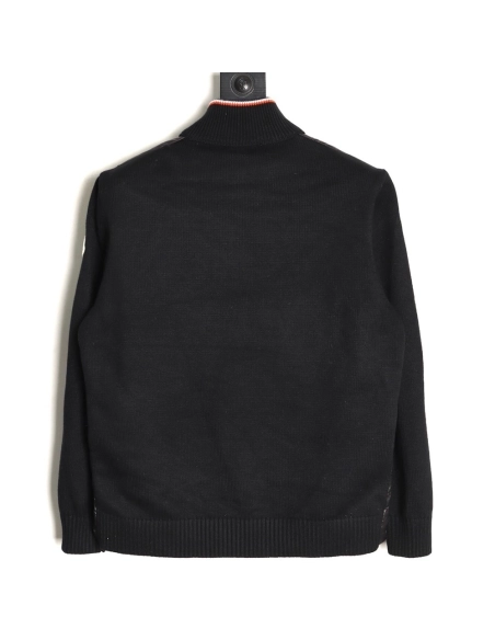 Moncler quilted wool patchwork stand collar down jacket,Moncler