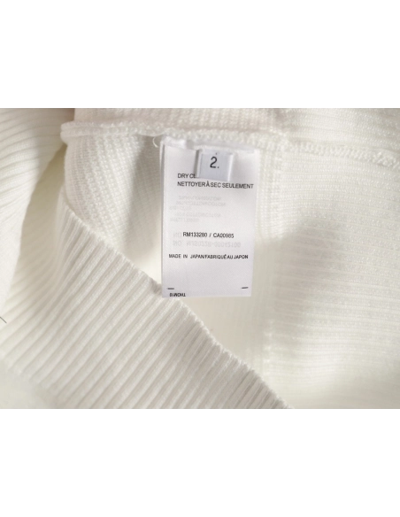 Thom Browne Double-Sleeve Label Zipper Cardigan Wool Blend Sweater,Thom Browne