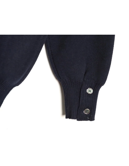 Thom Browne Double-Sleeve Label Zipper Cardigan Wool Blend Sweater TSK2,Thom Browne