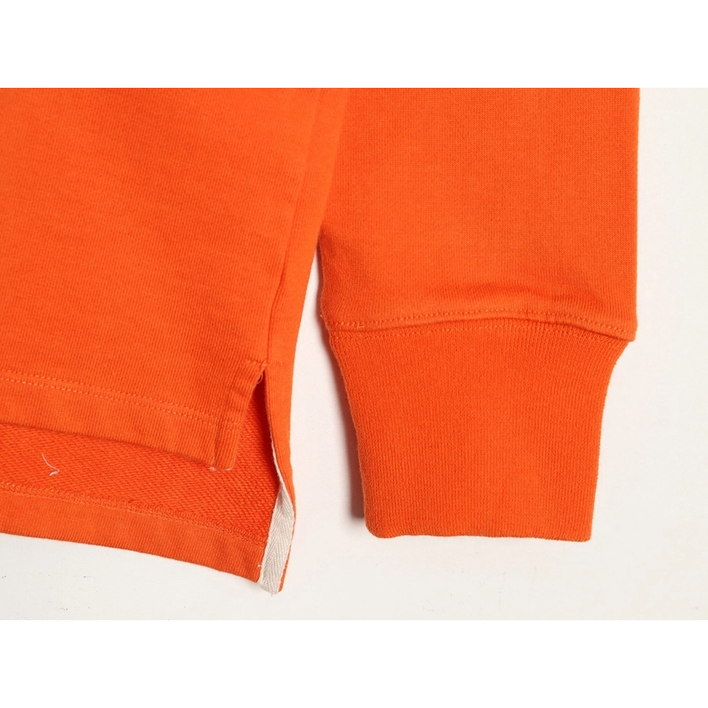 Loewe Embroidered Logo Color Block Striped Polo Sweatshirt TSK1,Loewe