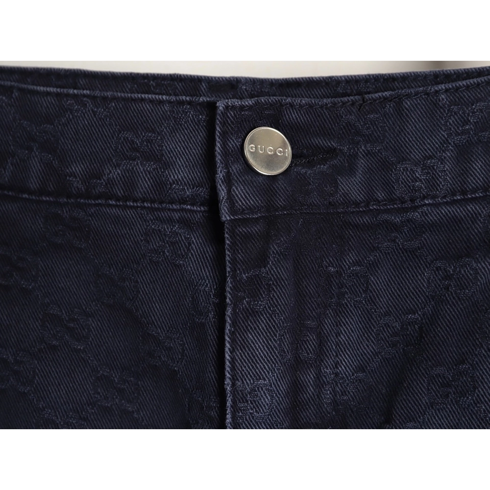 Gucci all-over jacquard gradient denim jeans,Gucci