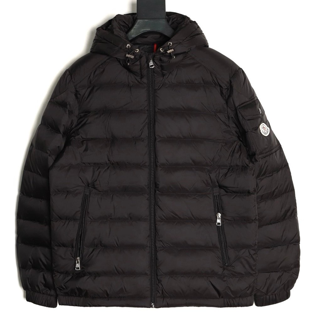Moncler Ribs Hooded Down Jacket,Moncler