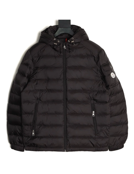 Moncler Ribs Hooded Down Jacket,Moncler