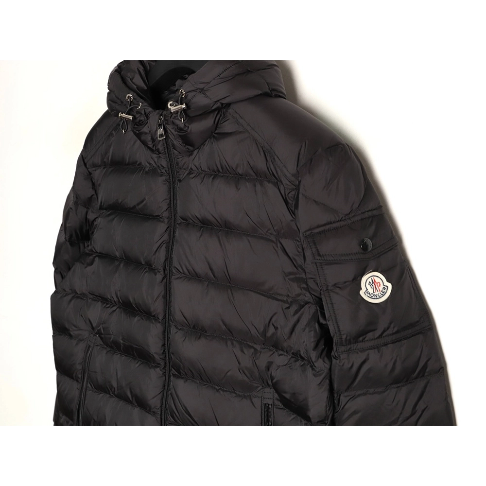 Moncler Ribs Hooded Down Jacket,Moncler