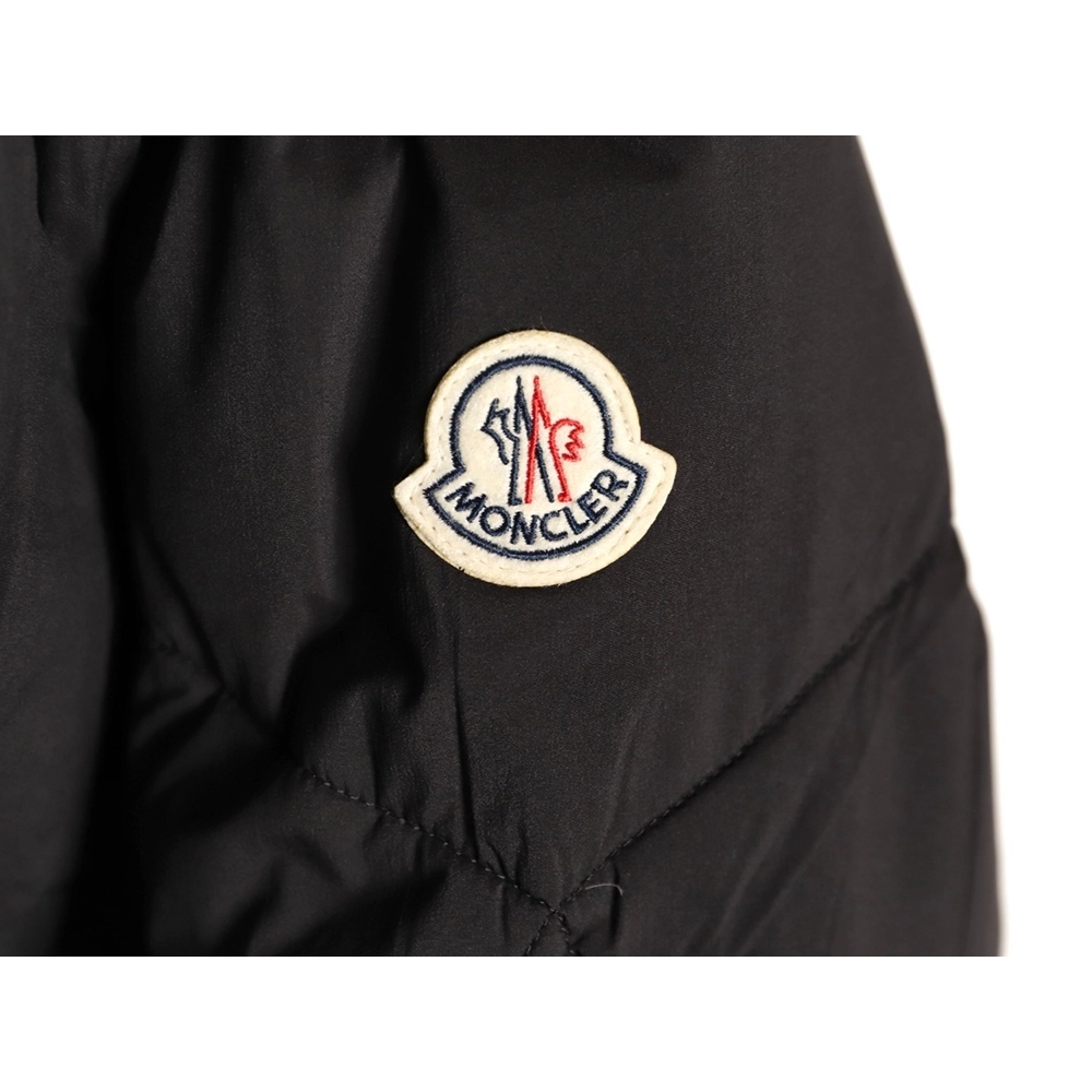 Moncler Irregular Side Zipper Stand Collar Down Jacket,Moncler