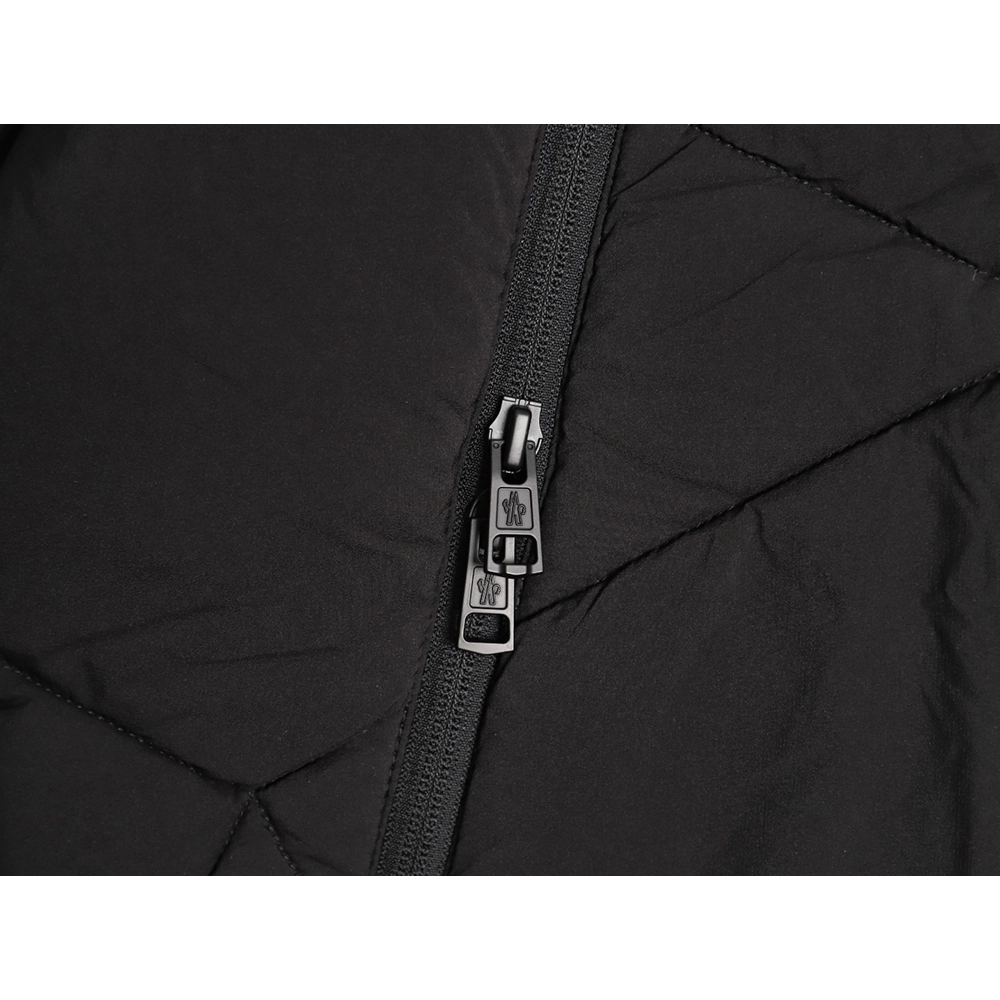 Moncler Irregular Side Zipper Stand Collar Down Jacket,Moncler