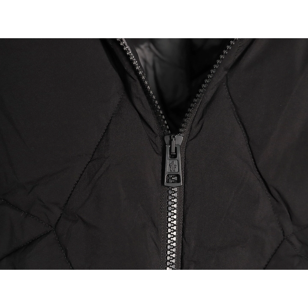 Moncler Irregular Side Zipper Stand Collar Down Jacket,Moncler