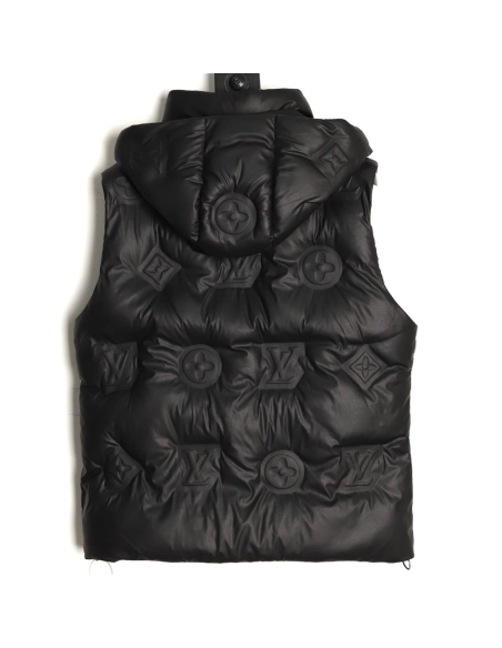 Louis Vuitton Monogram Embossed Vest Down Jacket,Louis Vuitton