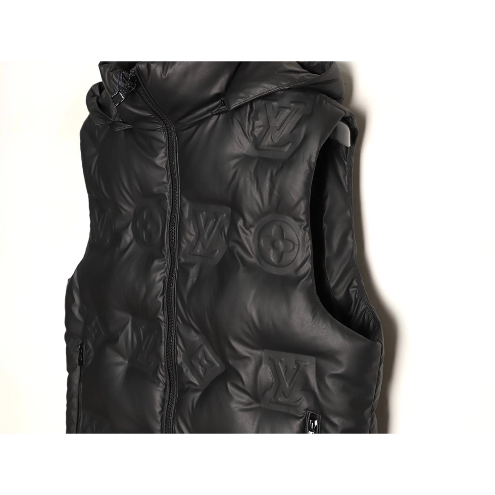 Louis Vuitton Monogram Embossed Vest Down Jacket,Louis Vuitton