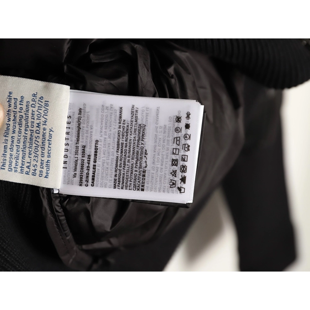 Moncler Patchwork Sleeve Knit Hooded Lightweight Down Jacket,Moncler