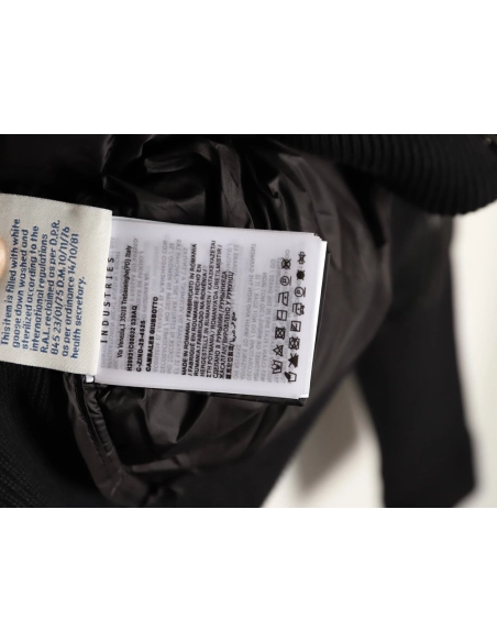 Moncler Patchwork Sleeve Knit Hooded Lightweight Down Jacket,Moncler