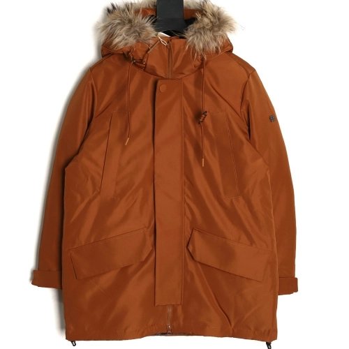 Kolon Sport White Goose Down Mid-Length Jacket TSK1,Kolon